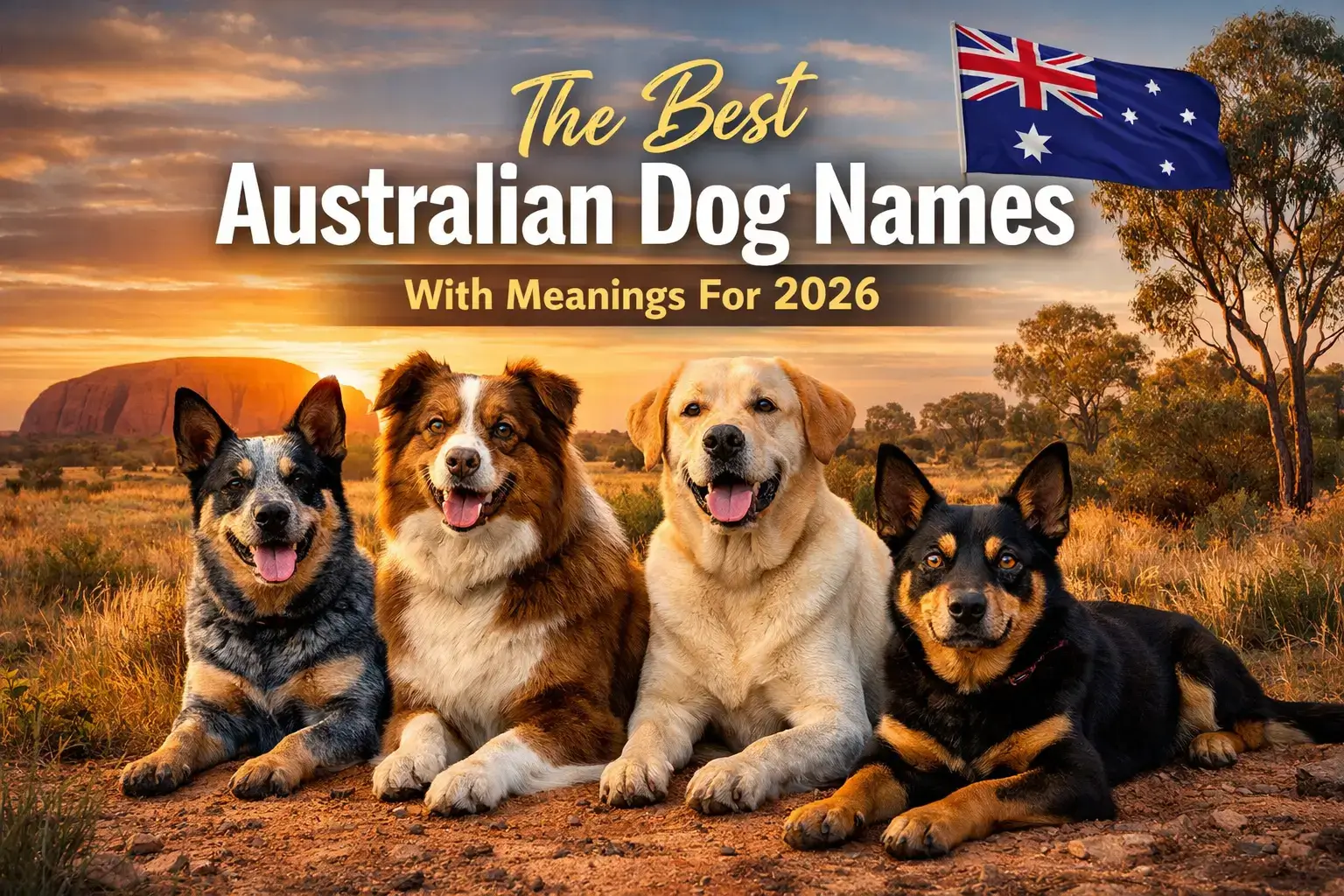 Unique Australian dog names male
